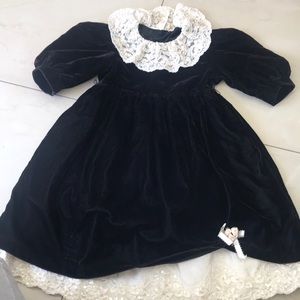Brand New vintage velour dress